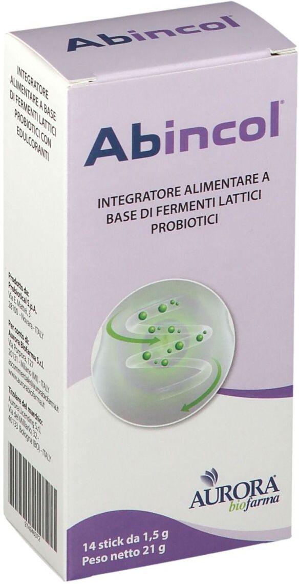 AURORA LICENSING Srl Abincol, 14 Stick