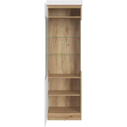 Vitrine ASMUS EICHE (BHT 60x201x40 cm) - BHT 60x201x40 cm