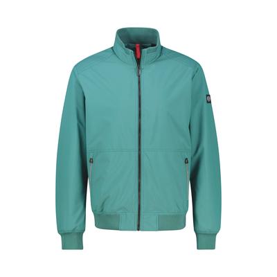 Blouson LERROS "Blouson leicht gefüttert in GROSSEN GRÖSSEN", Herren, Gr. 5XL, grün (soft teal), 100% Polyester, Jacken Blouson, Herren Blouson in Übergröße, Wasser- und windabweisend, Atmungsaktiv