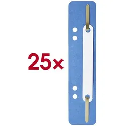 OTTO Office Re Karton-Heftstreifen 25 Stück blau, 3.4x15 cm