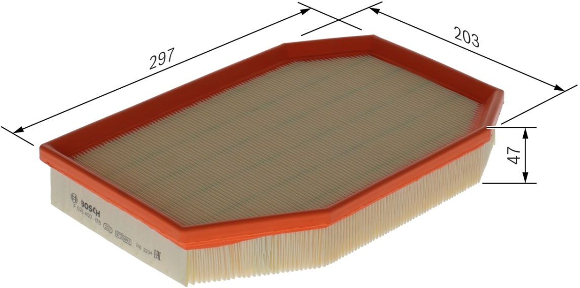 Luftfilter BOSCH F 026 400 476