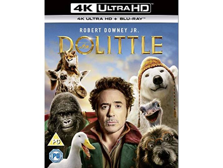 Dolittle (4k uhd + blu-ray) [2020] [region free]