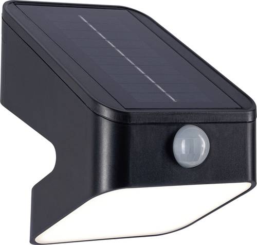 Paulmann 94608 Lesly Solar-Wandstrahler mit Bewegungsmelder 5.5W Warmweiß Anthrazit