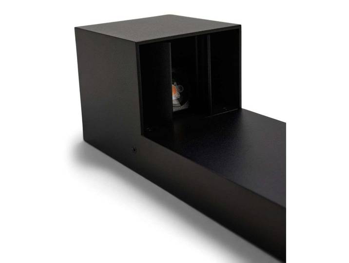 Ita Outdoor Flex LED Außen Pollerleuchte Schwarz - Antidark - Terrasse - Aluminium