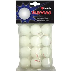 12er Pack Sponeta Trainings Tischtennisbälle
