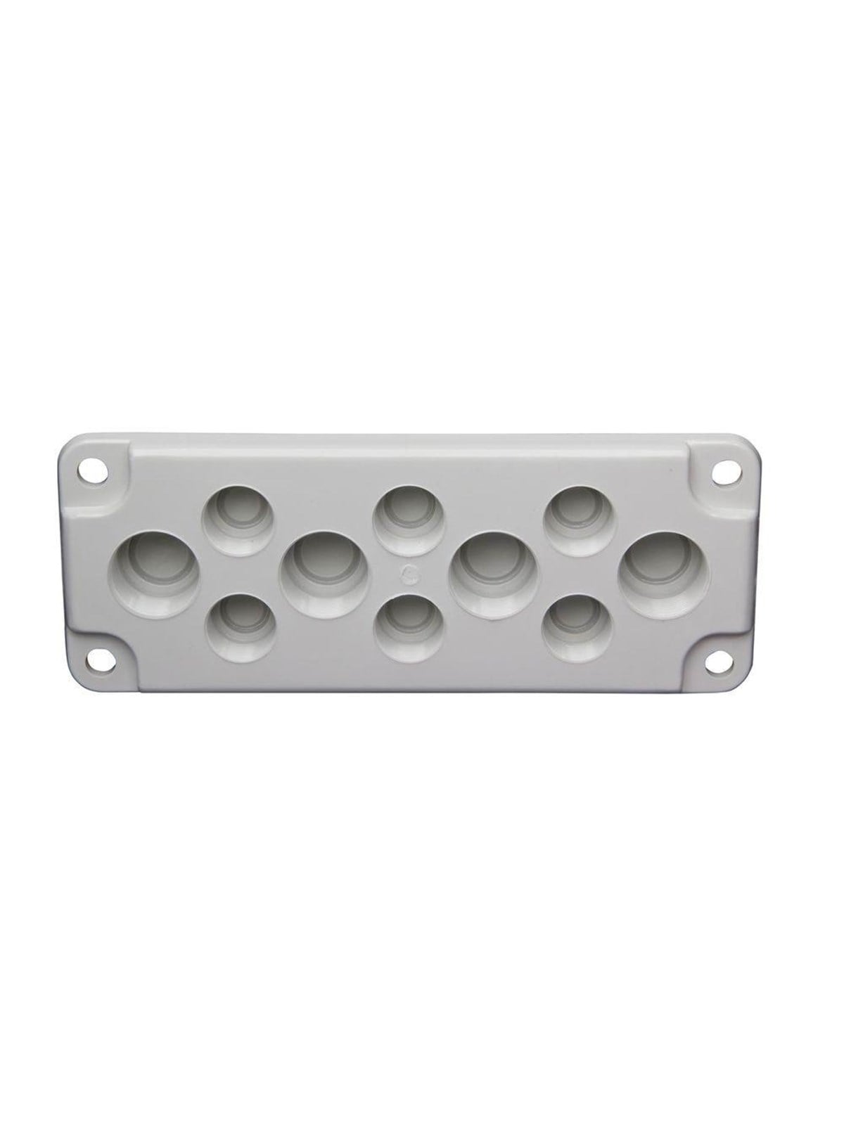 FIBOX Cable gland plate set mb10016-pm complete.