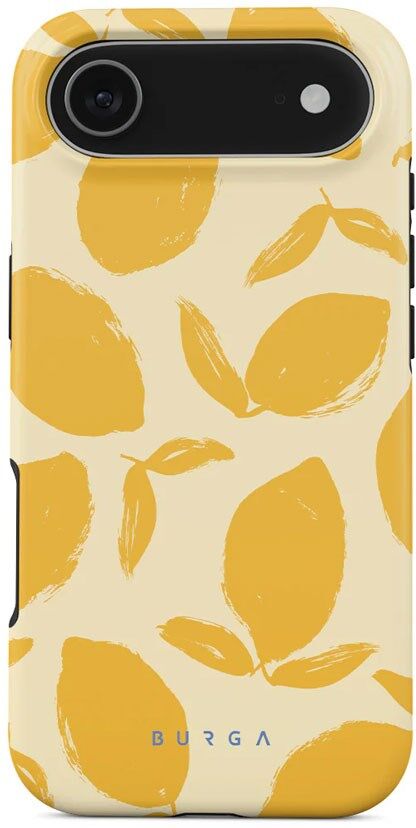 iPhone Air Burga Tough Fashion Cover - MagSafe Kompatibel - Lemon Tart