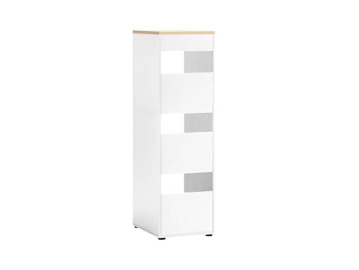 Schildmeyer 702005 Solea Armoire Multi-usages\, Blanc Mat\, 45\,1 x 60 x 154\,7 cm