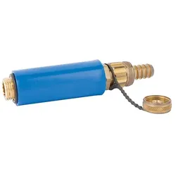 Airfit Baustopfenventil mit Schlauchverschraubung 1/2" x 80 mm