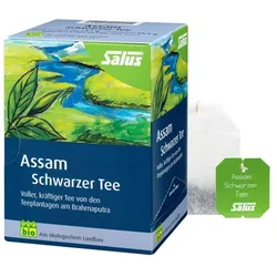 ASSAM schwarzer Tee Bio Salus Filterbeutel 15 St