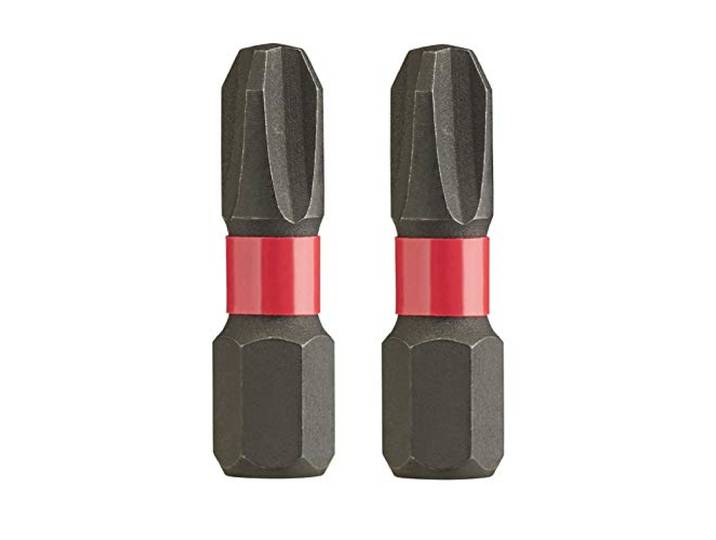 Milwaukee Schroevendraaier bit Shockwave Gen II PZ3 / 25 mm, 2 stuks