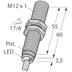 Turck Sensor BC3-M12-AP6X/S90/3GD