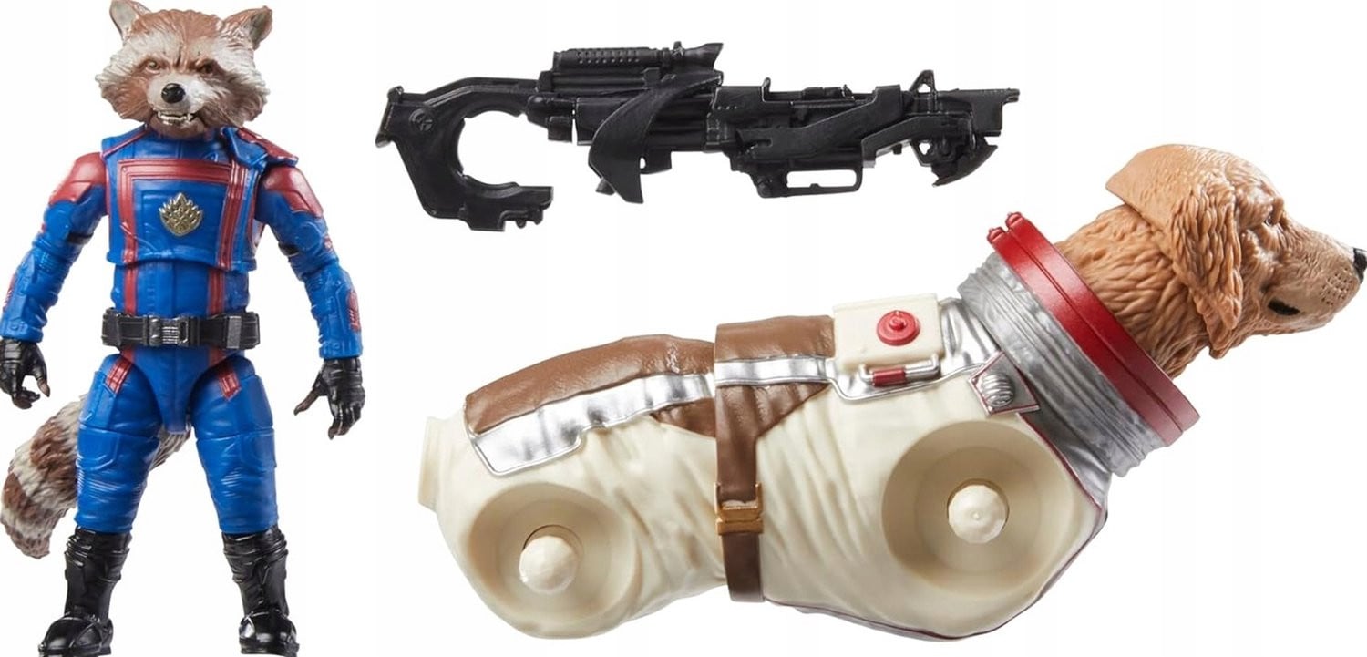 Merkloze Actiefiguur Wasbeer 15cm - Verzamelaar & Speelgoed