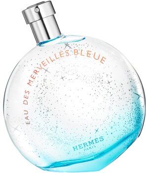 HERMÈS Eau des Merveilles Bleue Eau de Toilette para mulheres 100 ml. Eau des Merveilles Bleue