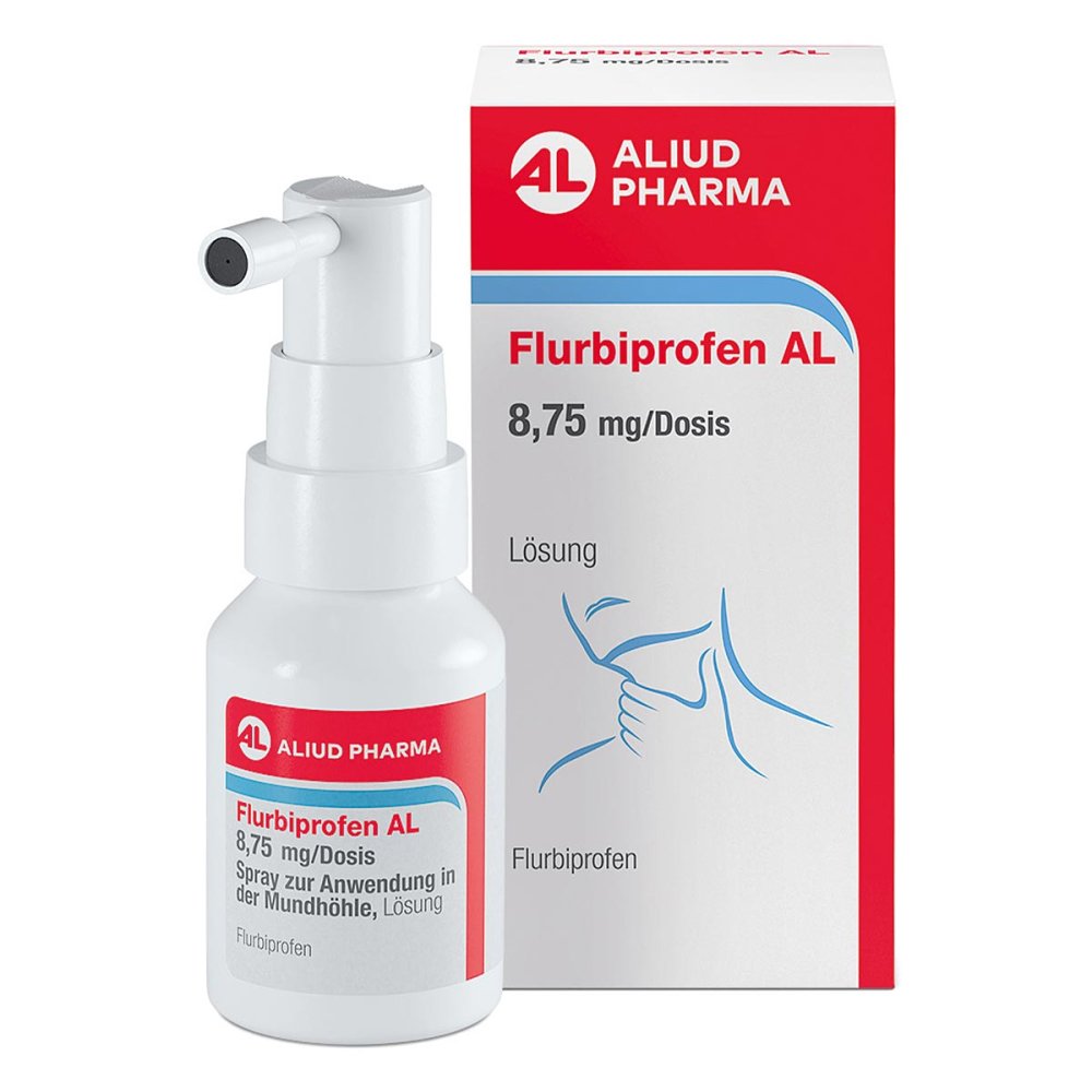ALIUD Pharma GmbH Flurbiprofen AL Spray zur Anwendung in der Mundhöhle 20366714