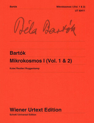 Wiener Urtext Edition Bartók Mikrokosmos 1