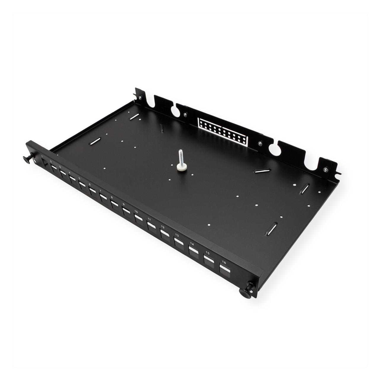 Roline 19"-Keystone-Modulträger, 16P. (21.17.0351)