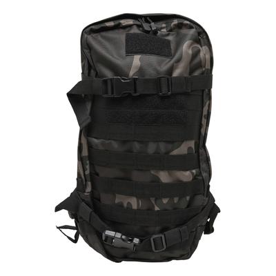 Rucksack BRANDIT "Brandit Unisex US Cooper Daypack", Gr. onesize, grün (schwarzcamo), Polyester, Rucksäcke Rucksack