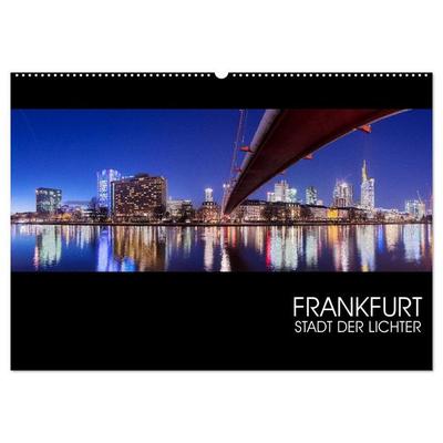 Frankfurt (Wandkalender 2027 DIN A2 quer), CALVENDO Monatskalender