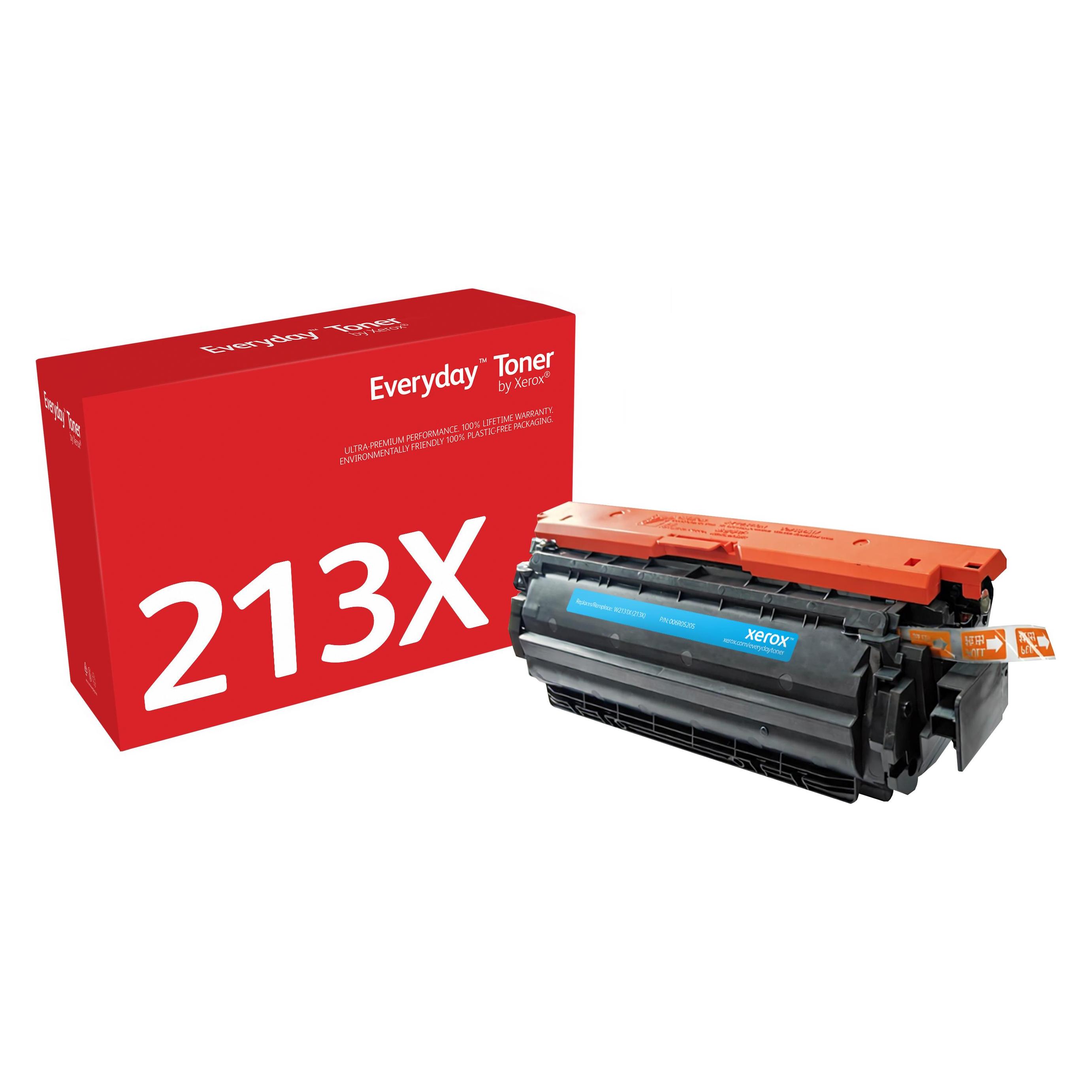 Xerox ALLTAG CYAN TONER ERSETZT HP 213X (W2131X) HOHE KAPAZITÄT (006R05205)