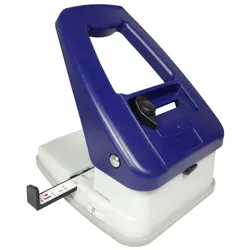 Multifunktionsstanze 3-in-1, Eckenabrunder, Loch- und Schlitzstanze blau