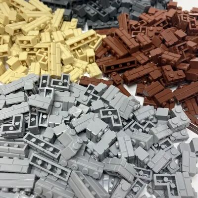 Smart Shopping Spot Building Block Simulation City Wall Brick Construction Set For Kids coffee