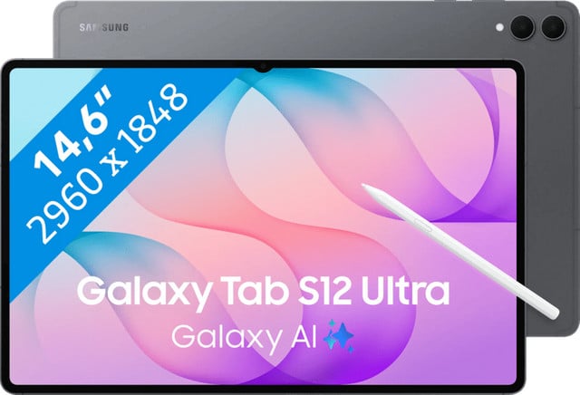 Samsung Galaxy Tab S12 Ultra 14,6 inch 1TB Wifi Grijs