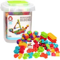 Bloko Borstenblöcke in Aufbewahrungsbox, 200 Stk.