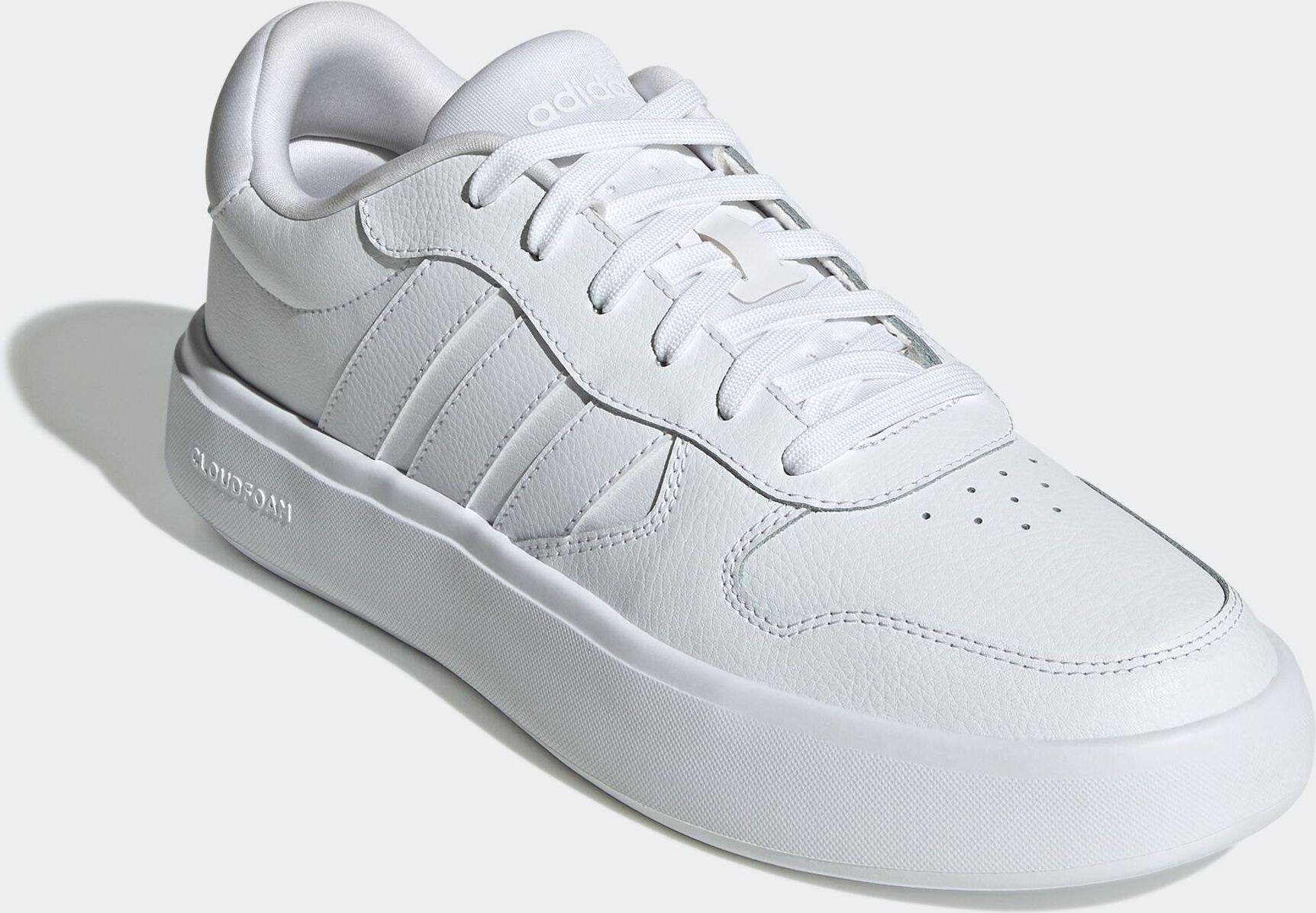 Sneaker ADIDAS SPORTSWEAR "LITECOURT", Herren, Gr. 40, weiss (cloud weiß, cloud weiß, cloud weiß), Leder, Synthetik, Schuhe Sneaker cloud weiß, cloud weiß, cloud weiß 40