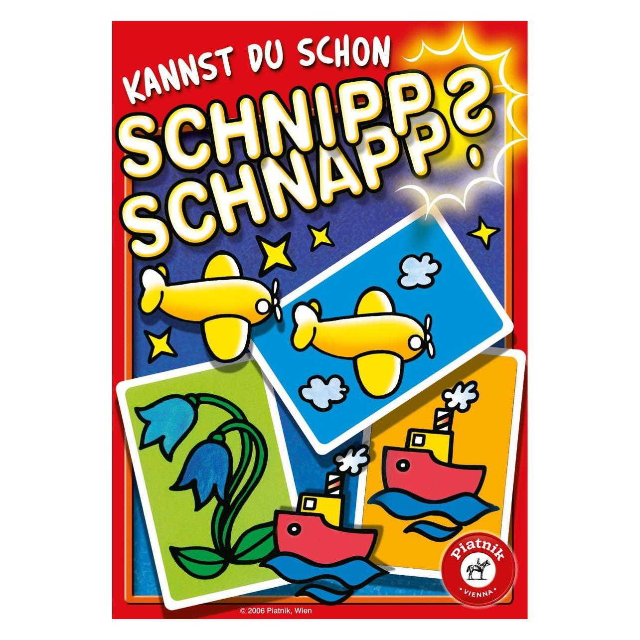 Piatnik Kannst du schon Schnipp Schnapp? (Deutsch, 2 - 6 Spieler) (7054)