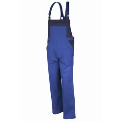 QUALITEX HIGH QUALITY WORKWEAR Latzhose basic 2-farbig kornblau/marine Herren: 106