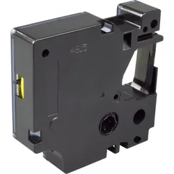 Schrumpfschlauch kompatibel zu Dymo IND Rhino 18052 (S0718270) schwarz auf gelb 6mm x 1,5m