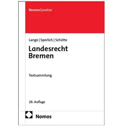 Landesrecht Bremen, Fachbücher von Peter Sperlich, Peter Schütte, Pia Lange