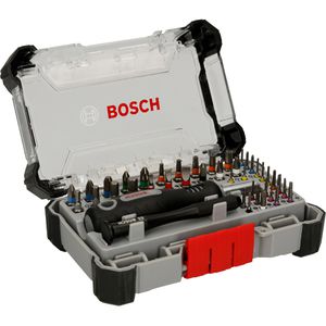Bosch Bitset Precision, 2607002835, Professional, 42-teilig, Schlitz, Kreuz, Torx, Innensechskant