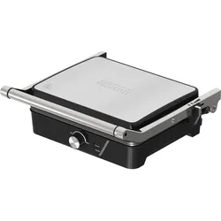 Brock Electronics Elektrogrill, Kontaktgrill, Schwarz
