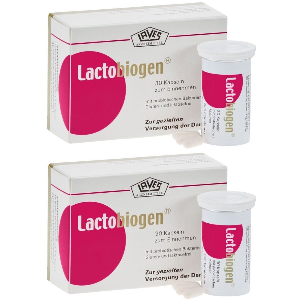 Lactobiogen Kapseln 2x 2x30 St