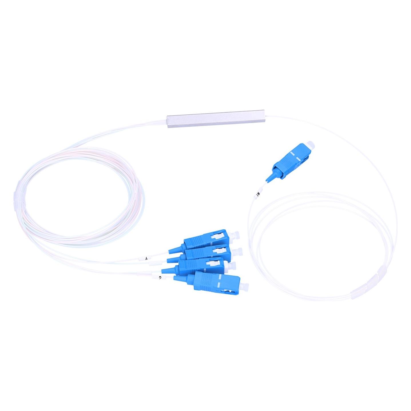Extralink 1:4 PLC SPLITTER SC/UPC 900UM 1,5M (1.50 m) (EX.0653)