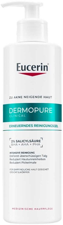 Eucerin Dermopure Clinical erneuerndes Reinigungsgel 400ml