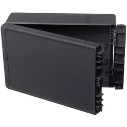 Bopla BOCUBE IP67 enclosure, ABS, RAL 7024 (Gehäuse), Elektronikzubehör + Gehäuse, Grau