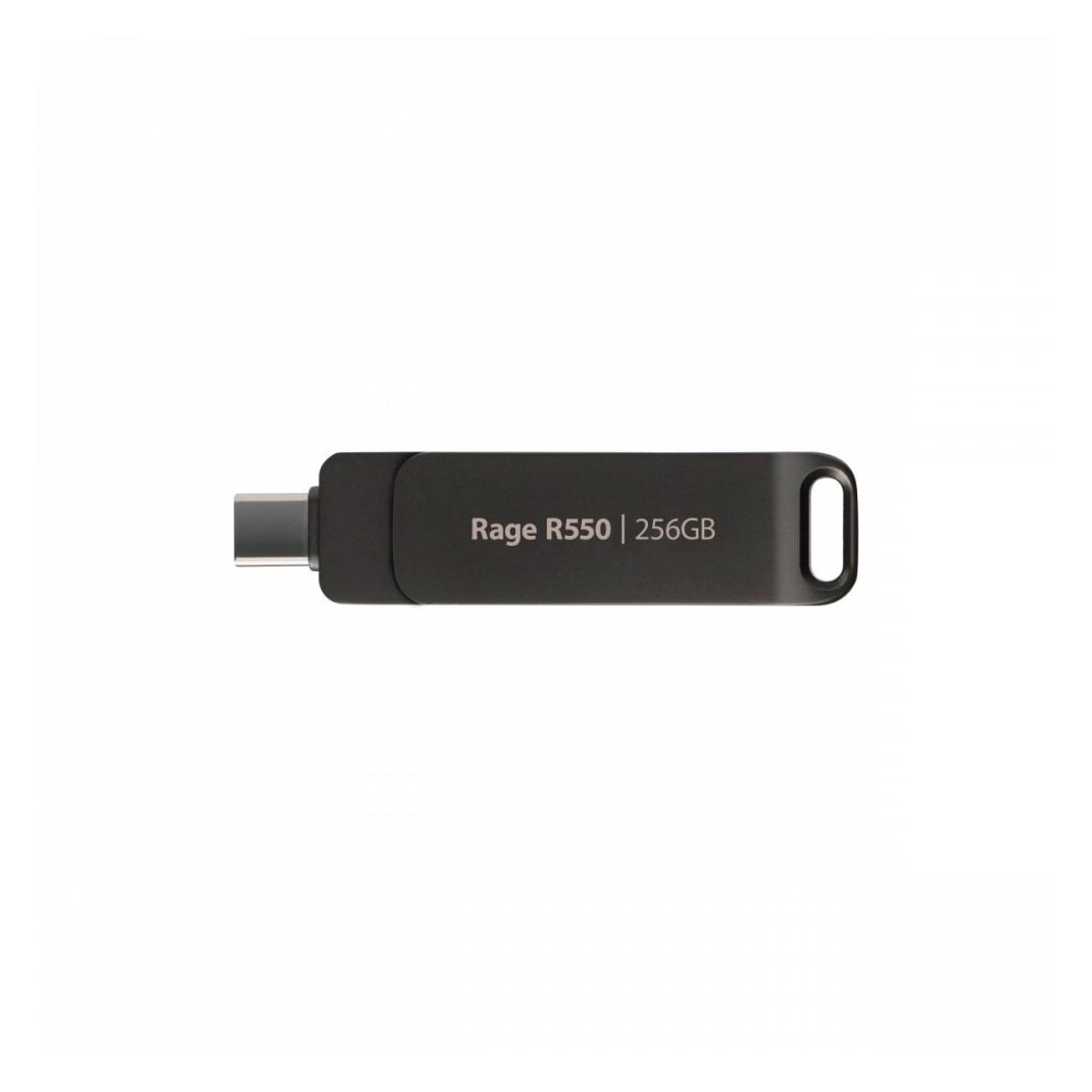 Patriot Rage R550 (256 GB, USB-A, USB-C) (PE256GR550DSAD)