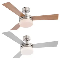 LED Decken Lampe Ventilator Beleuchtung Kühler Lüfter Fernbedienung Leuchte