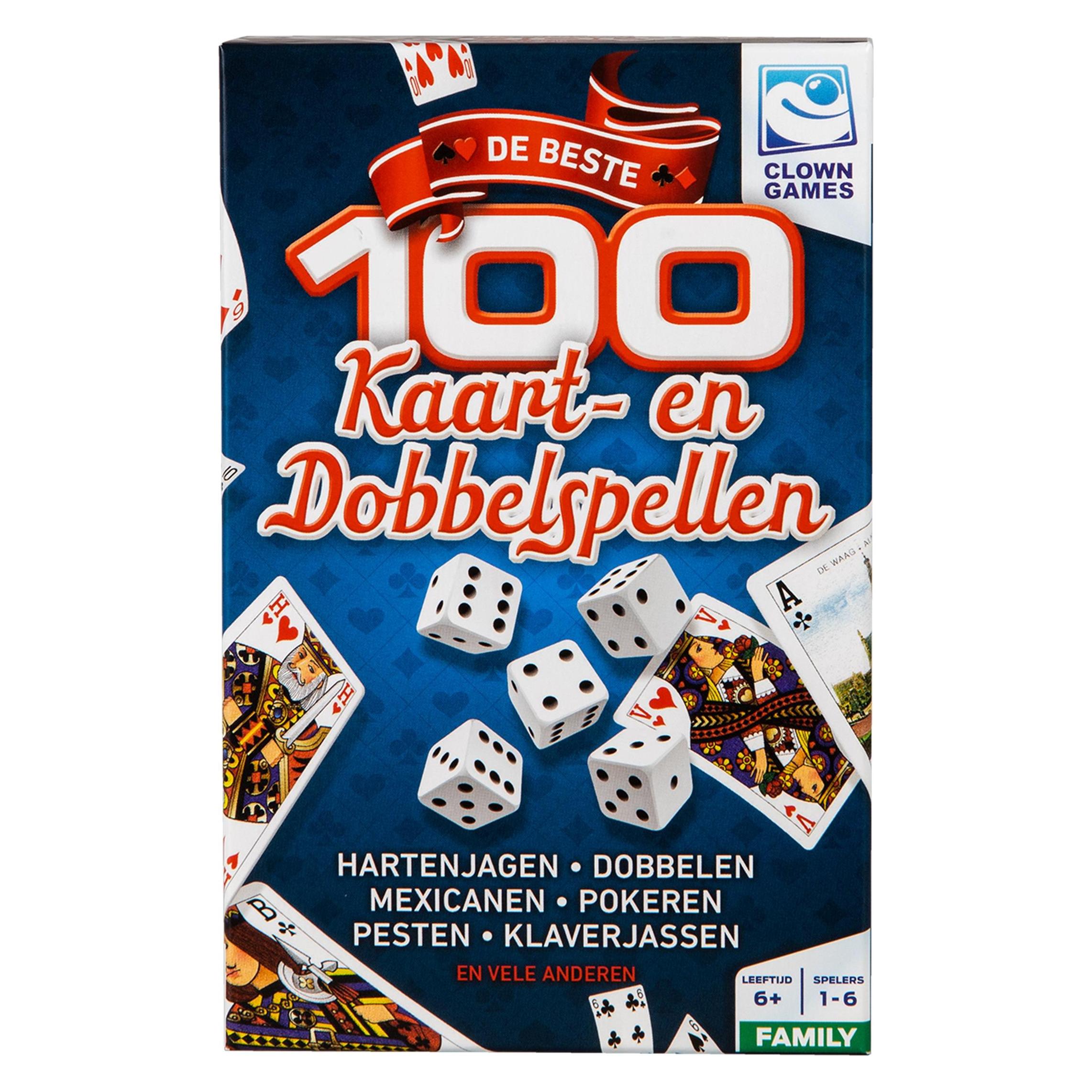 Clown games Clown-Spiele 100 Karten- und Würfelspiele (Niederländisch, 1 - 6 Spieler) (0635001)