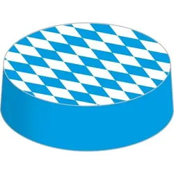 Sovie HORECA Glasabdeckung aus hochwertigem Karton, Bayern/Bavaria, Ø 74 mm, 200 Stück - Trinkschutz Paper Cap
