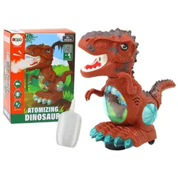 Dinosaurier tanzende Hindernissensorlichter klingen braun