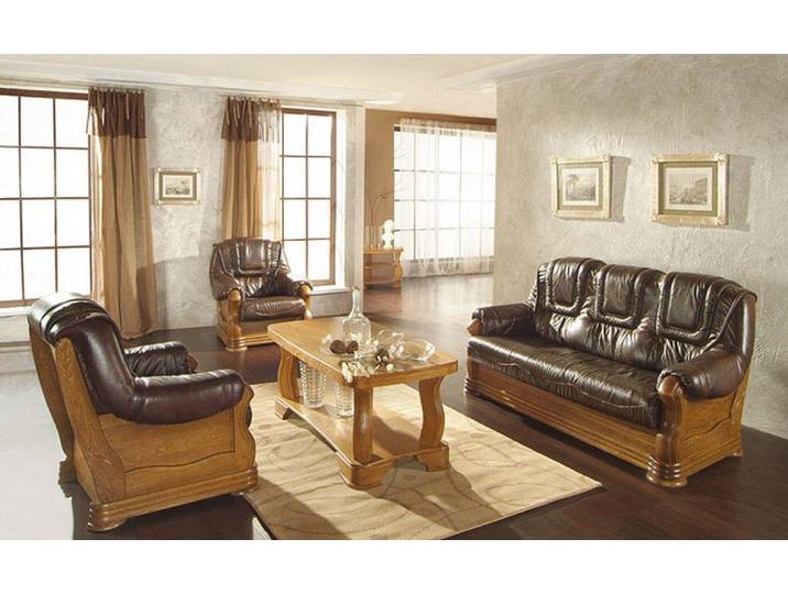 JVmoebel Sessel Elegante Leder-Couch, klassisches Design, braun, einsitzig (Sessel), Made in Europa