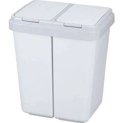 Alpfa 800776 Mülleimer 25 l Kunststoff (L x B x H) 36 x 45 x 47 cm farbig sortiert Inkl. Trennsystem 1 St.