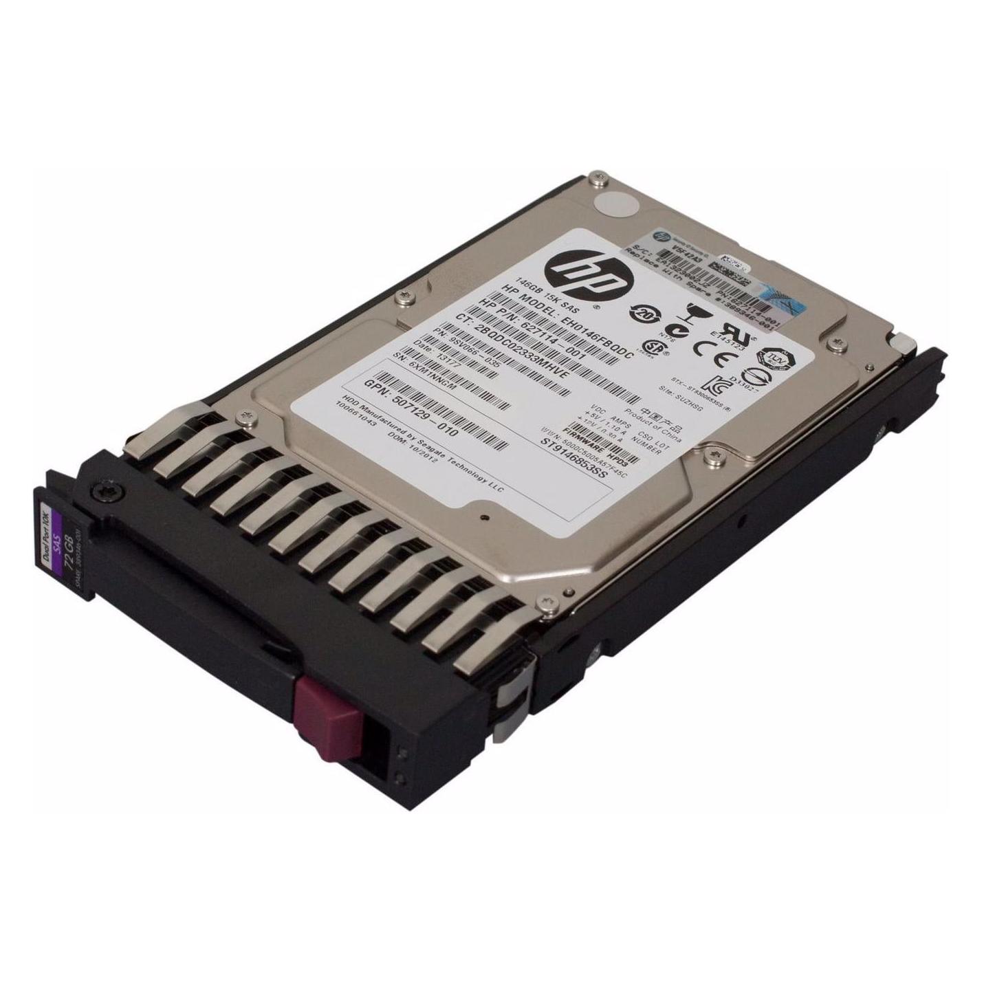 HPE 72GB 10.000Rpm SAS (0.07 TB, 2.5") (389346-001)