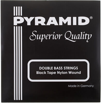 Pyramid Black Tape Nylon Double Bass S