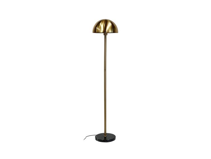 Menton Stehlampe, Messing/Marmor, Höhe 140cm - Dyberg Larsen - Wohnzimmer - Skandinavisch - Einflammig