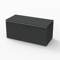 Sanipa Sitztruhe „2morrow“ 1000 × 451 × 451 mm in Graphit (matt)